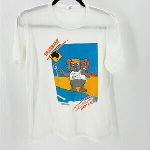 Vintage Brisbane Queens Island Australia Take A Hike koala mania single stitch